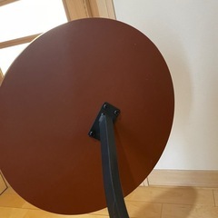 サイドテーブル 丸型 ベッドサイドテーブルの画像