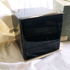 【美品】会津ぬ里 三茶器 重箱 3段重 漆器【お弁当やホームパー...