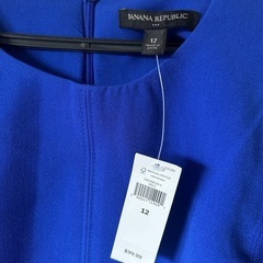 【新品値札付き】BANANA REPUBLIC ブルー ワンピースの画像