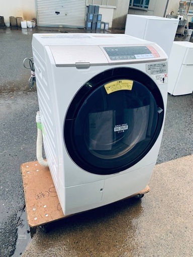 ①✅日立ドラム式電気洗濯乾燥機✅ ✅BD-SV110BL✅