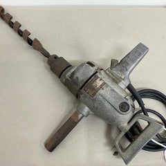 三菱電気ドリル　中古品　大工道具　土木道具　通電確認済み　