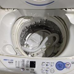 動作〇 全自動電気洗濯機 SANYO ASW-50T 5kg 2006年製の画像