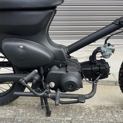 ホンダ　スーパーカブ　50cc　３速キック　マットブラック　福岡  スーパーカブットソン　No.167の画像