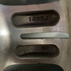 アルミホイールセット値下げしましたの画像