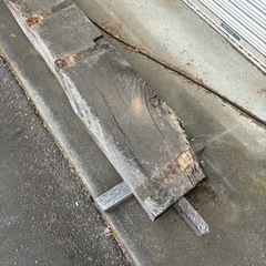 欅　ケヤキ　木材　DIY　無垢材　古材　梁　解体の画像