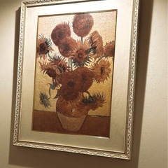 ゴッホ　ひまわり　パズル　額装　　の画像