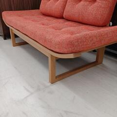 ★ジモティー割あり★3Pデザインソファー　CONDE HOUSE　アルプLD　OR　 高さ(H)80cm× 幅(W)163cm× 奥行(D)69cm【joh4629】の画像