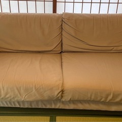 無印良品2.5シーターソファの画像