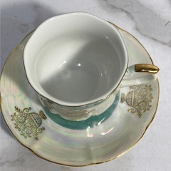 ☆値下げ☆A2503-564 TK Lovely pearl カップ&ソーサー バラ売り不可  色はげ キズ スレありの画像