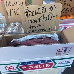 【残3】昨日即完売した🍠茨城県産㊄印の紅はるか再入荷しました！✨