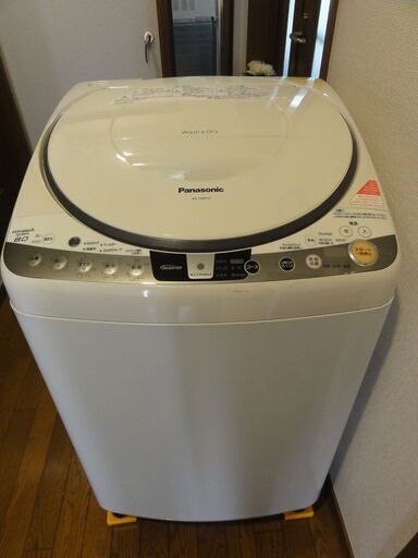 パナソニック洗濯・乾燥機 NA-FR80H7 2014年製 8Kg 引取のみ 海老名市