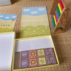 どうぶつしょうぎ&はらぺこあおむしの玉そろばんの画像