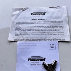 PACKASPORTS US製　ルーフボックス　未使用の画像