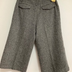 【美品！】EMMA JAMES エマジェイムス　レディース　ワイドパンツ　Lサイズ　ガウチョパンツ　ウール混合　裏地付きの画像