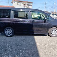 ご購入有難うございました。【車検取得しました☆令和9年3月まで☆39万8000円】平成24年　ホンダ　ステップワゴンスパーダ　Z　黒　2WD　8人乗り　2000CC　両側スライドドア★　走行距離121,000㎞　ナビ・ETC付き★の画像