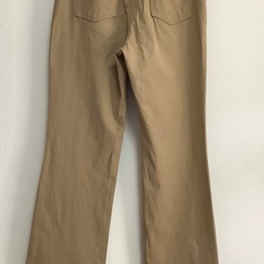 【美品！】レディース　ストレッチパンツ　Mサイズ　64-91 チノパン風　ブラウン　伸縮の画像
