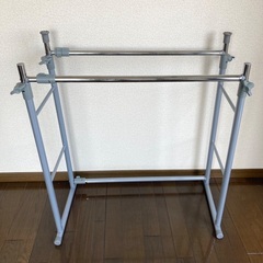 ハンガーラック 押入れハンガー 2段タイプ OSH-Y27