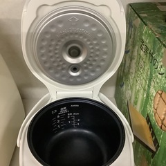 TIGER 炊飯器 炊きたて ホワイト JAI-R552-W [3合 /マイコン]  リサイクルショップ宮崎屋　佐土原店　25.6.4Fの画像