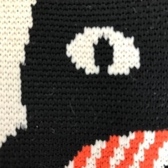 猫　厚手手提げバッグ（未使用）の画像