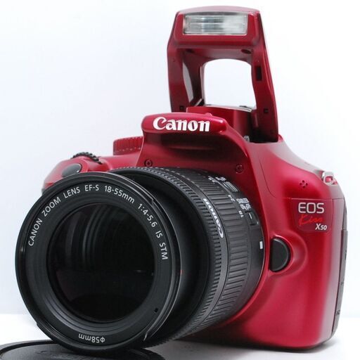 希少カラー レッド　スマホ転送　Canon X50　届いてすぐ使える