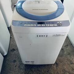 ?シャープ　全自動電気洗濯機 ES-T708-A
