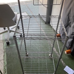 お取引き中です！キッチンラック　落ちない汚れあり　中古の画像
