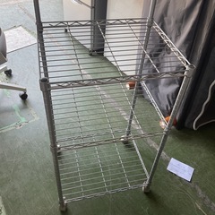 お取引き中です！キッチンラック　落ちない汚れあり　中古の画像