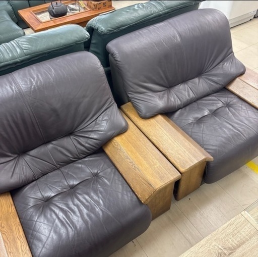 1人掛けソファ 2脚セット