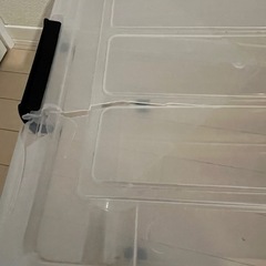 コロ付き収納BOX　衣装ケースの画像