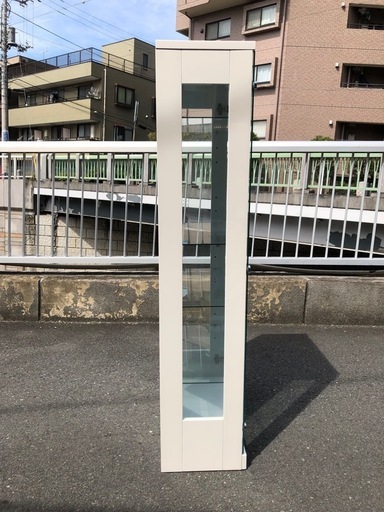 (ジM-355)ガラスケース5段　コレクションケース　ディスプレイ　飾り棚 ¥11,000(税込み)
