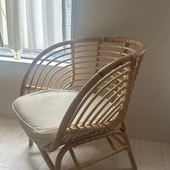 イケア　ラタン　チェア　ブスクボー　IKEA BUSKBOの画像