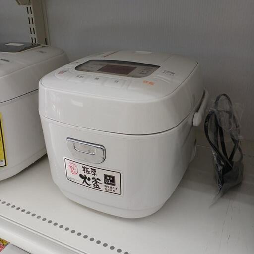 3合炊飯器　アイリスオーヤマ　KS-RC21M05-W　2021年製　WH　 高さ(H)--cm× 幅(W)--cm× 奥行(D)--cm【joh4640】