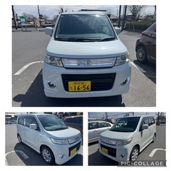 🉐車検2年付き　ワゴンR スティングレーの画像