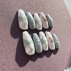 ジェラトーニ風ネイルの画像