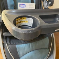 chicco キッコ　Bravo ブラボー　ブルーグリーン　ベビーカー　の画像