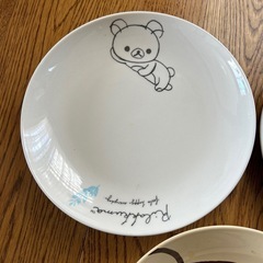 LAWSON 景品　　リラックマ、ミッフィー皿