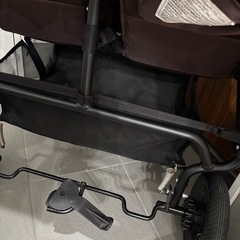 6月下旬から再掲　エアバギーココダブル　双子ベビーカー　ブラウンの画像