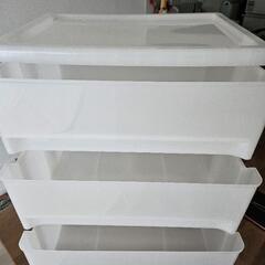 （終了）衣類3段収納ボックスの画像