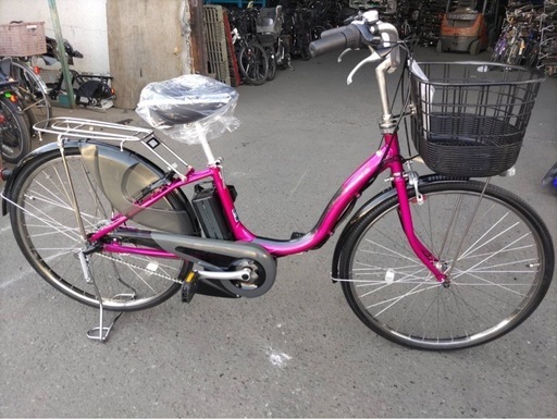 ❗️バッテリー新品キャンペーン❗️試乗?新車みたいな⭐️中古電動ママチャリ　ヤマハPASナチュラ　パナソニックビビ　ブリヂストンアシス