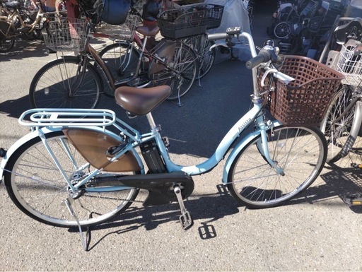 ❗️バッテリー新品キャンペーン❗️試乗?新車みたいな⭐️中古電動ママチャリ　ヤマハPASナチュラ　パナソニックビビ　ブリヂストンアシス
