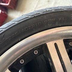 18インチ夏タイヤホイール4本セットの画像