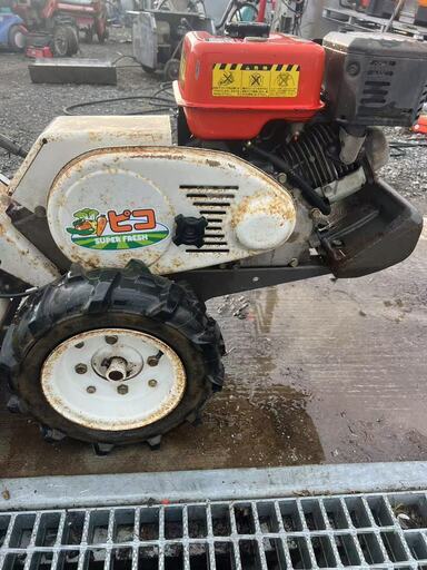 【福岡県みやま市】オーレック ミニ耕うん機 SF50 管理機 耕運機 家庭菜園 畑 ガソリン リコイル 農機具 中古