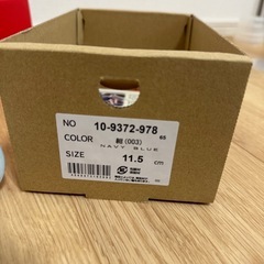 ミキハウス　ファーストシューズ11.5の画像