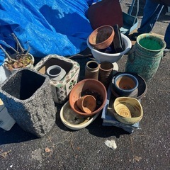 全て無料！植木鉢、盆栽鉢、ガーデニング、傘立てなど陶器製いろいろ