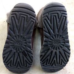 UGG ムートンブーツ F19010D ボタン装飾 ロングブーツ グレー JP：25㎝ アグ レディース 靴 札幌市 中央区 南12条の画像