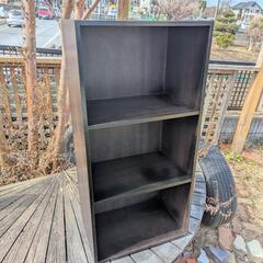3段カラーボックス中古