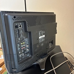 【ジャンク品】シャープ AQUOS 20V型ワイド2009年製　LC-20E6　の画像