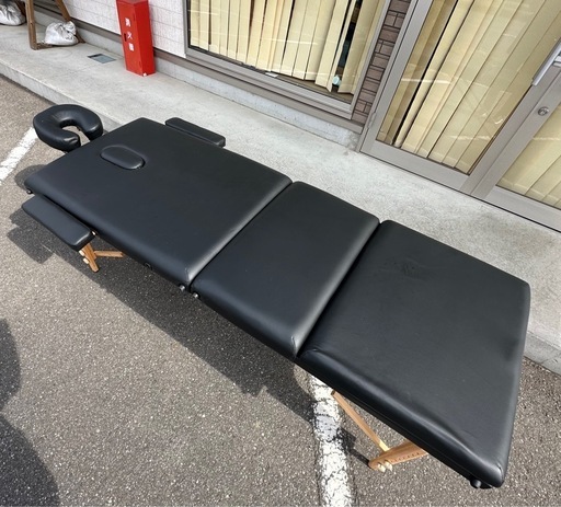 【引取】ほぼ未使用！マッサージベッド コンパクト 軽量 施術用 折りたたみベッド