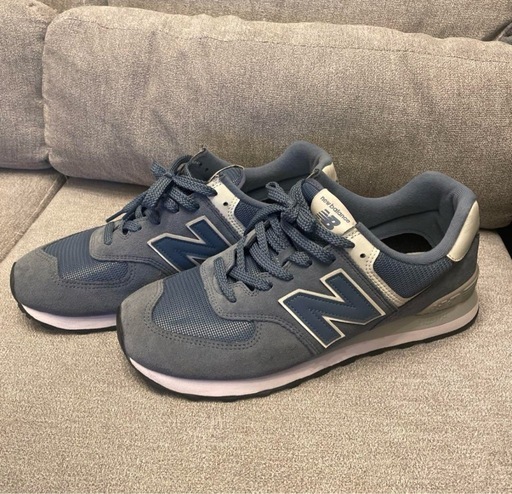 New Balance 574 ダークブルー スニーカー　28cm