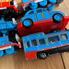 中古 傷汚れ 塗装剥がれあり トーマス トミカ セットの画像